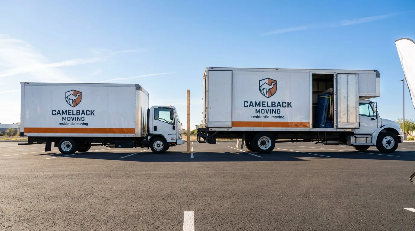 Moving truck size capacity guide in Colorado City